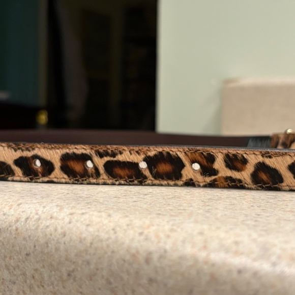 Sezane Livie Belt Leopard - Size 75 centimeters - Picture 8 of 8